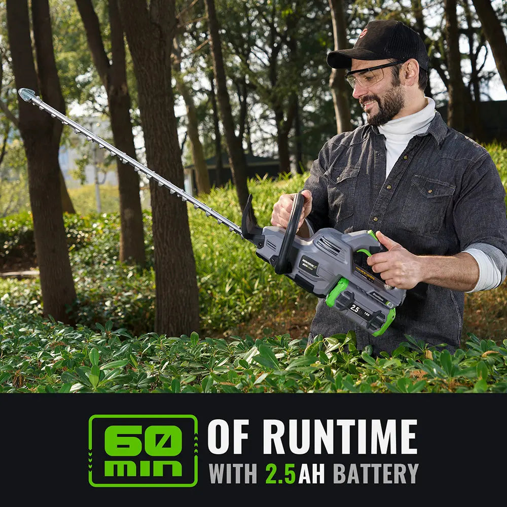 26-Inch 60V Electric Hedge Trimmer - NovorikX