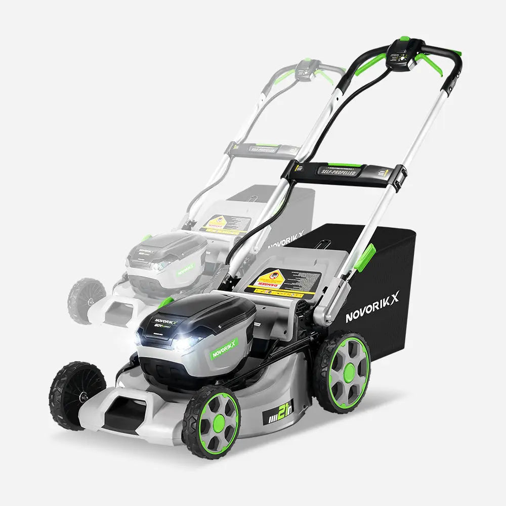 21-Inch 60V Cordless Lawn Mower - NovorikX