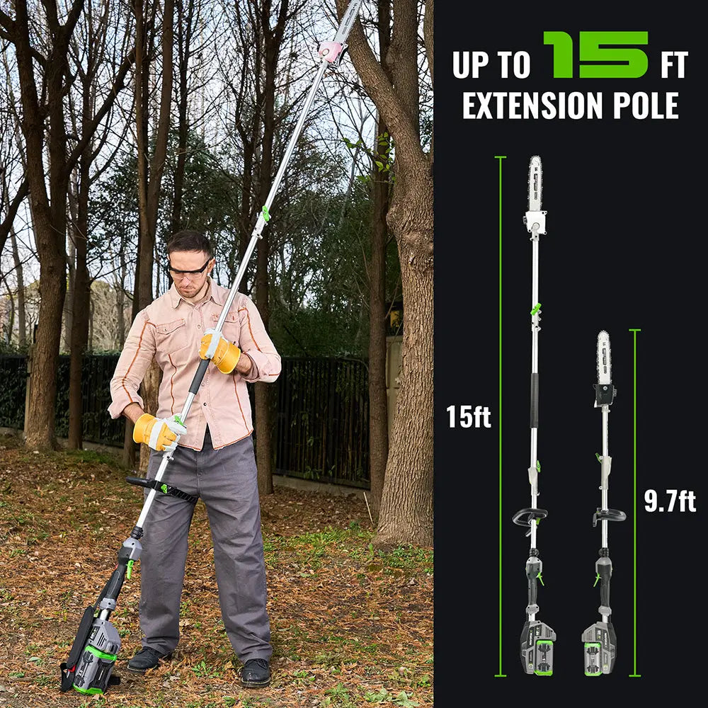 15-Inch 60V Electric Pole Saw - NovorikX